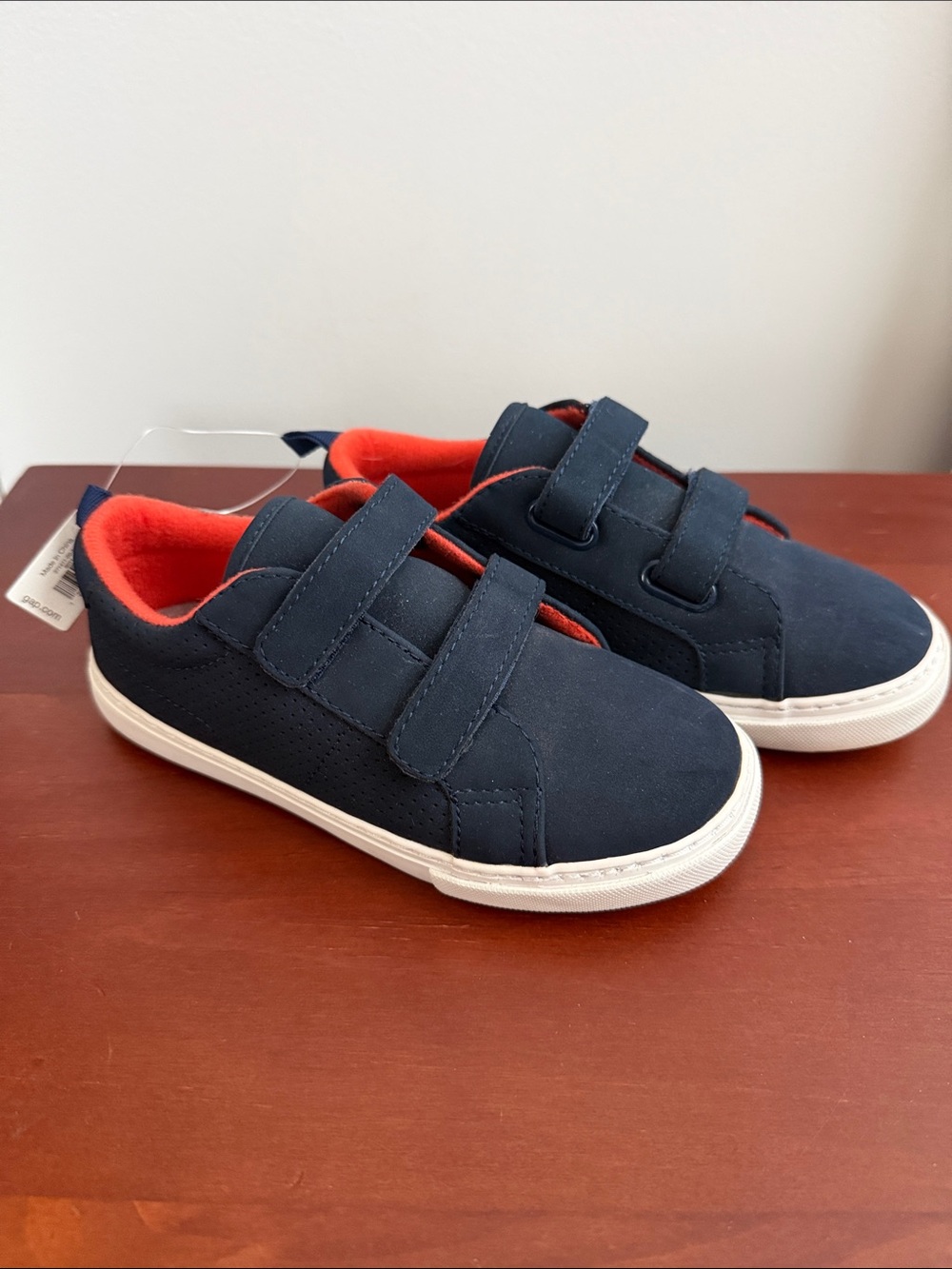 Sneakers - Baby GAP - Size 11 - Navy & Orange